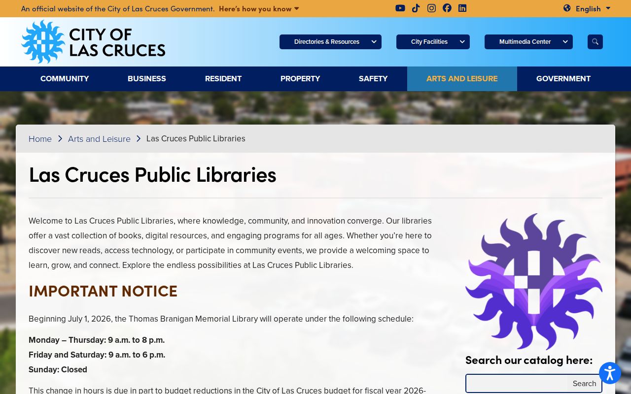 Las Cruces city directory research at Thomas Branigan Memorial Library