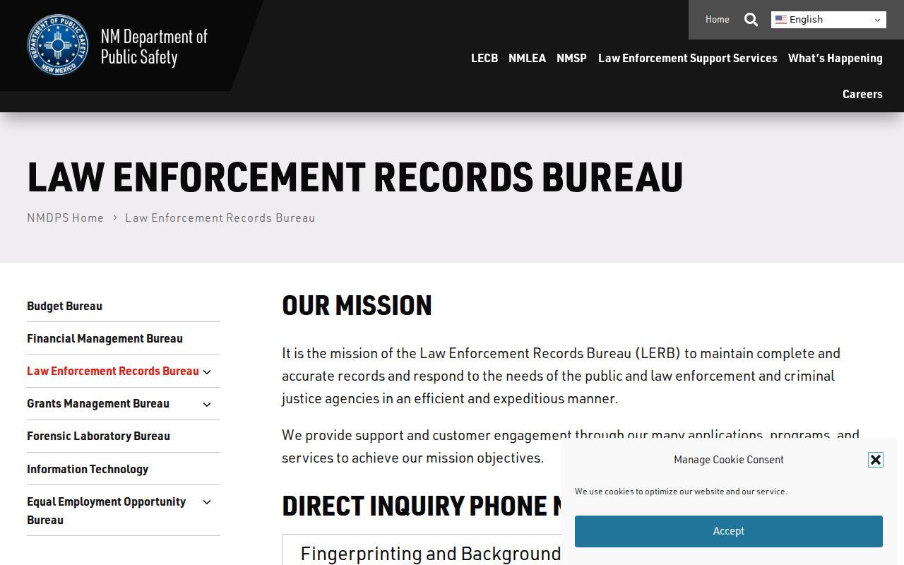 Las Cruces resident lookup reference for New Mexico Department of Public Safety resources