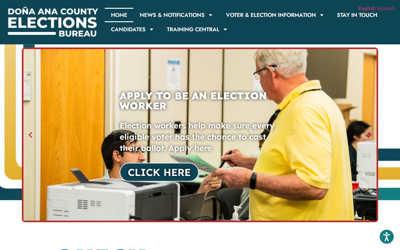 Las Cruces ZIP code directory and Doña Ana County Elections office source